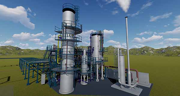 原料气脱硫装置